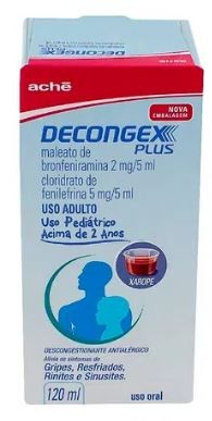 Comprar Decongex Plus 2 Mg/ml 5 Mg/ml Xarope 120 Ml