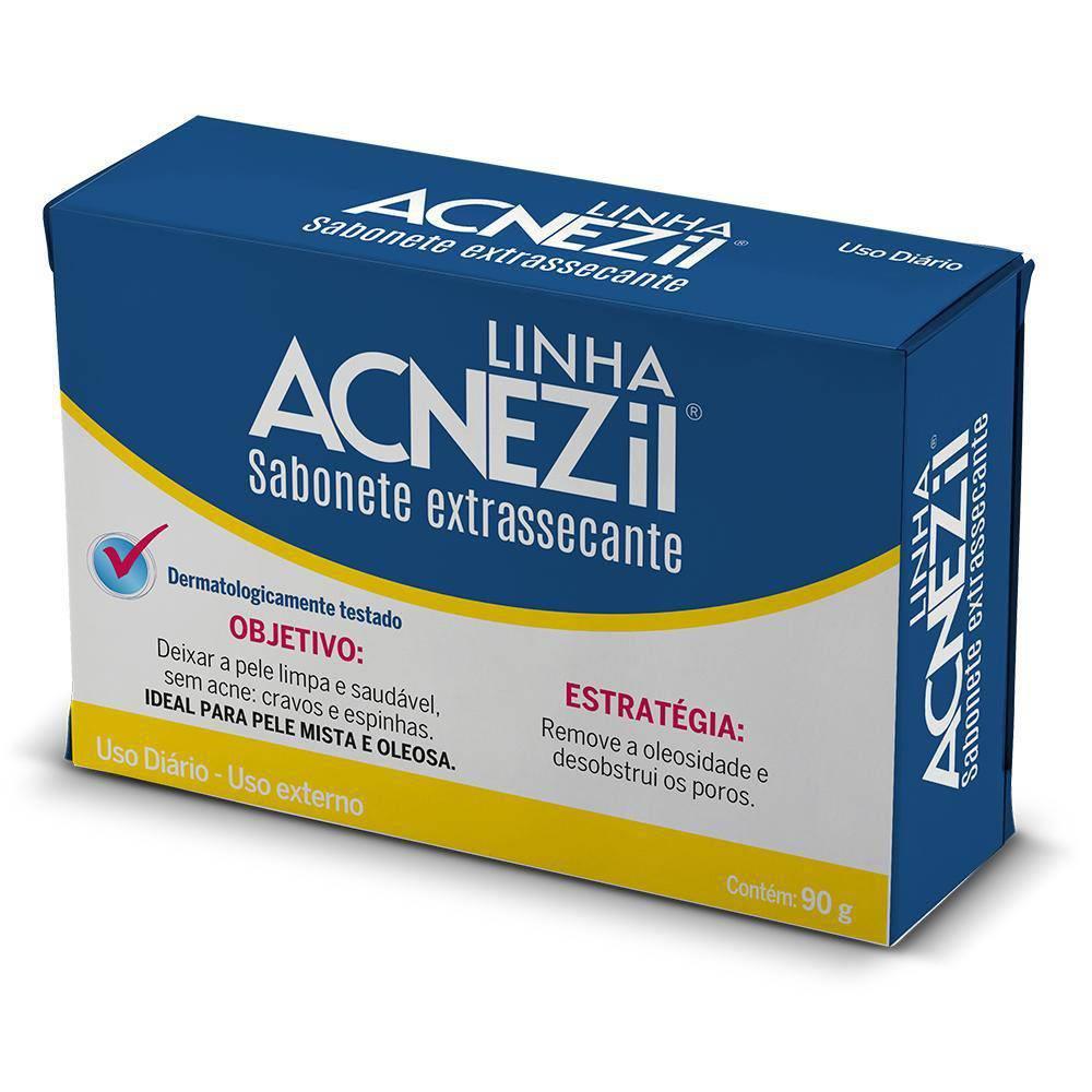 SABONETE ACNEZIL EXTRASSECANTE 90G Farmácia Medicom