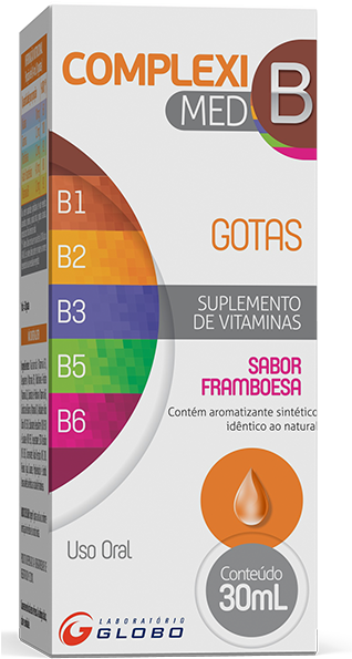 Complexo B Gotas 30ml Globo Farmacia Medicom