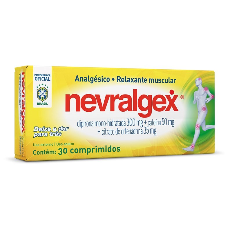 Nevralgex CIMED Caixa 30 Comprimidos Medicom